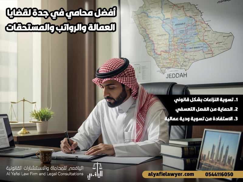 أفضل محامي في جدة لقضايا العمالة والرواتب والمستحقات
