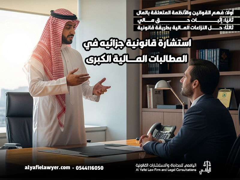 استشارة-قانونية-جزائيه-في-المطالبات-المالية-الكبرى